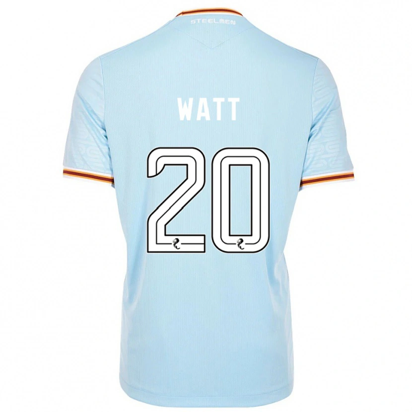 Danxen Criança Camisola Elliot Watt #20 Azul Celeste Alternativa 2025/26 Camisa Brasil