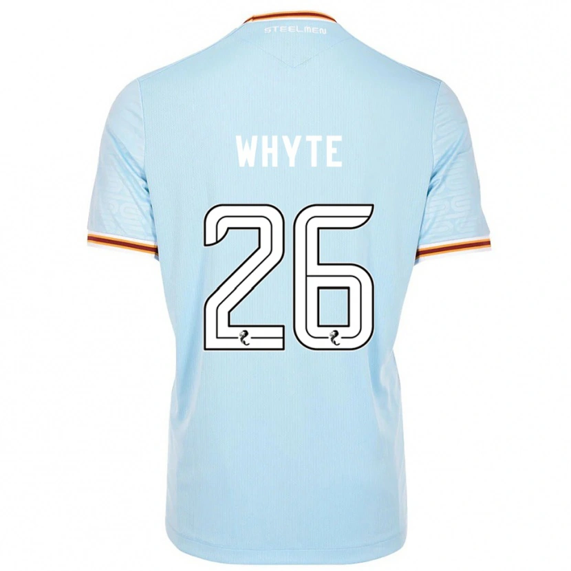 Danxen Criança Camisola Olly Whyte #26 Azul Celeste Alternativa 2025/26 Camisa Brasil