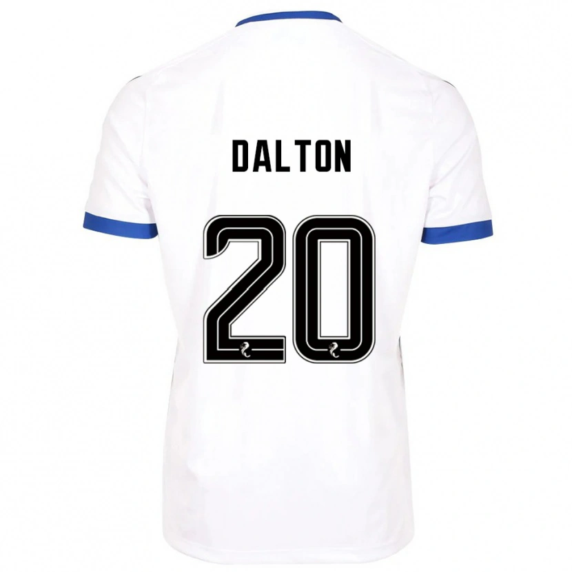 Danxen Criança Camisola Sean Dalton #20 Branco Azul Alternativa 2025/26 Camisa Brasil