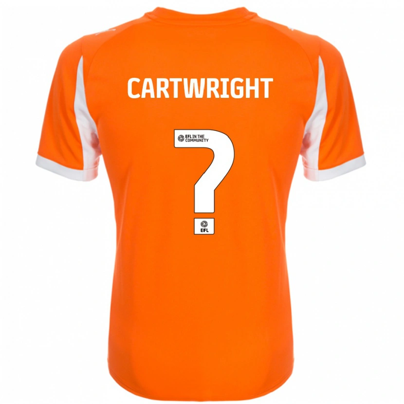 Danxen Homem Camisola Nyah Cartwright #0 Laranja Branco Principal 2025/26 Camisa Brasil