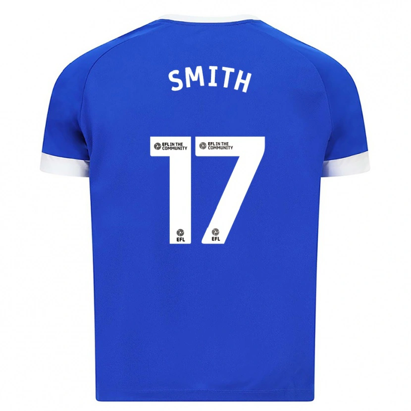 Danxen Homem Camisola Hollie Smith #17 Azul Branco Principal 2025/26 Camisa Brasil