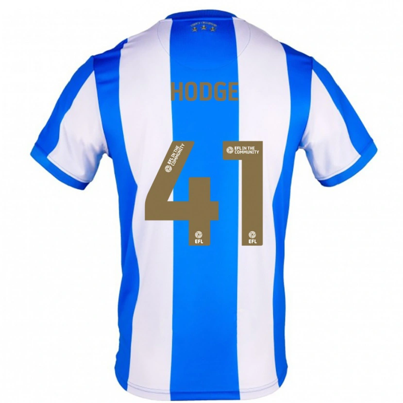 Danxen Homem Camisola Joe Hodge #41 Azul Branco Principal 2025/26 Camisa Brasil