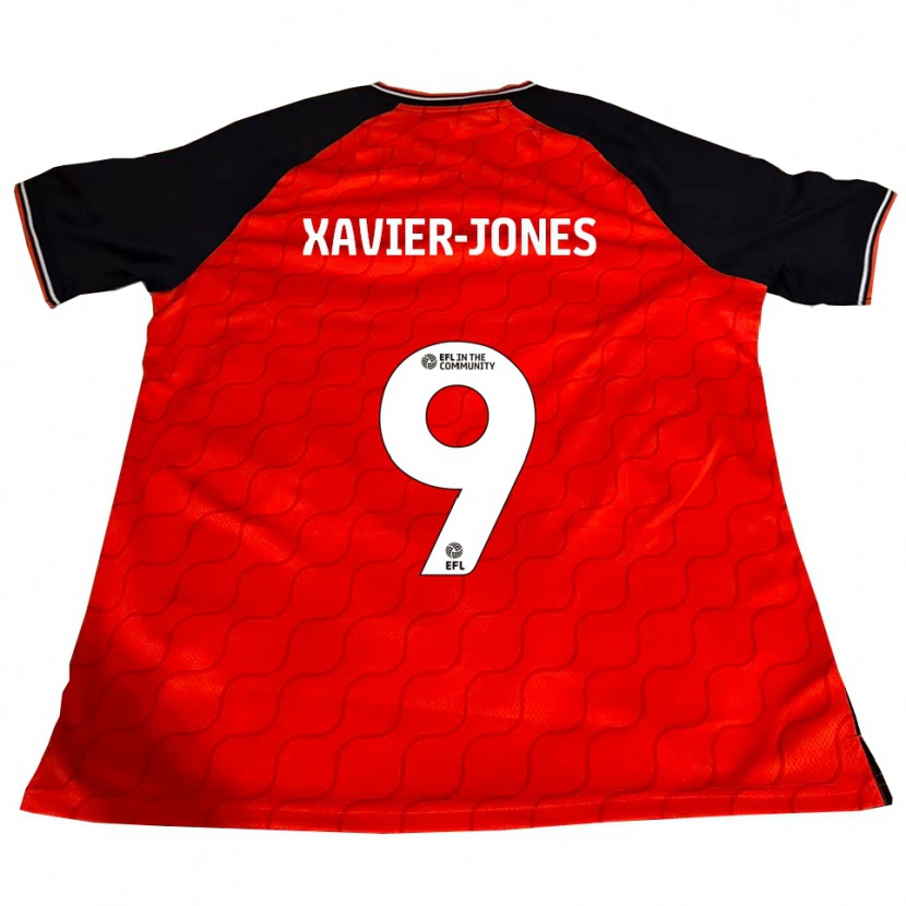 Danxen Homem Camisola Tate Xavier-Jones #9 Laranja Preto Branco Principal 2025/26 Camisa Brasil
