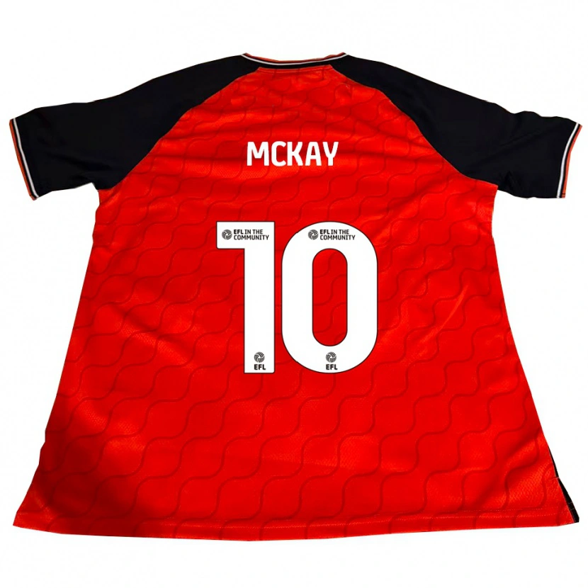 Danxen Homem Camisola Jessica Mckay #10 Laranja Preto Branco Principal 2025/26 Camisa Brasil