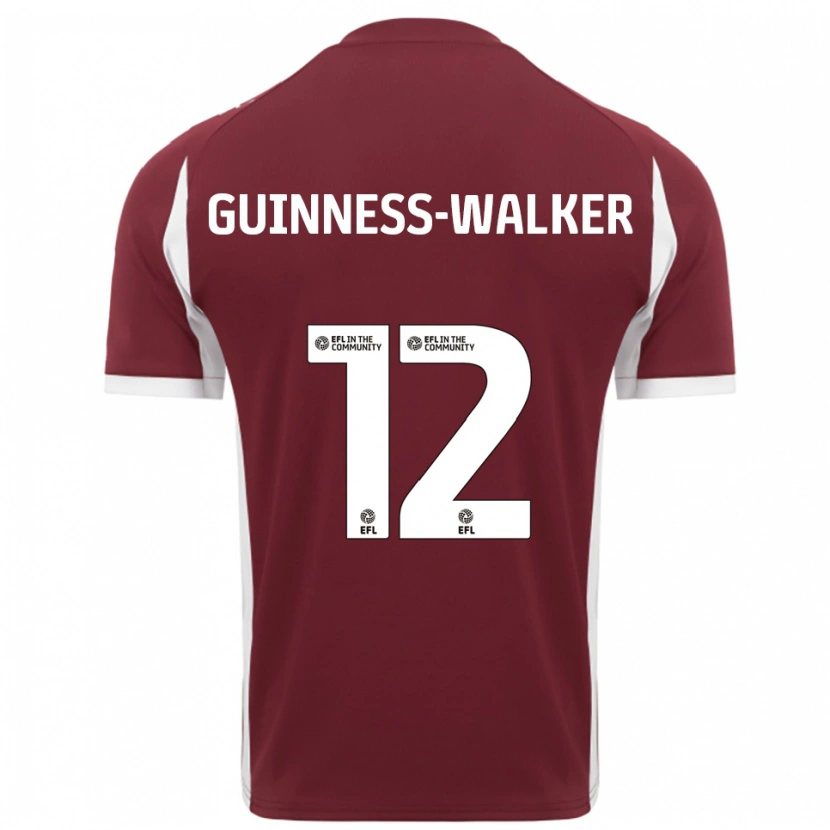 Danxen Homem Camisola Nesta Guinness-Walker #12 Vinho Branco Principal 2025/26 Camisa Brasil