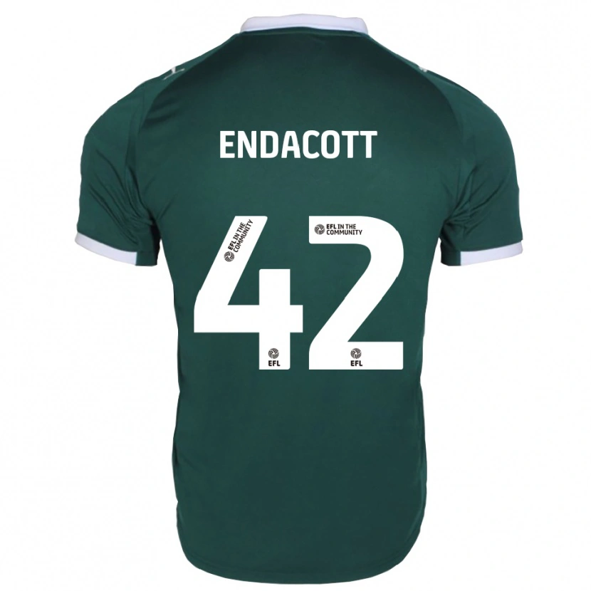 Danxen Homem Camisola Jack Endacott #42 Verde Branco Principal 2025/26 Camisa Brasil