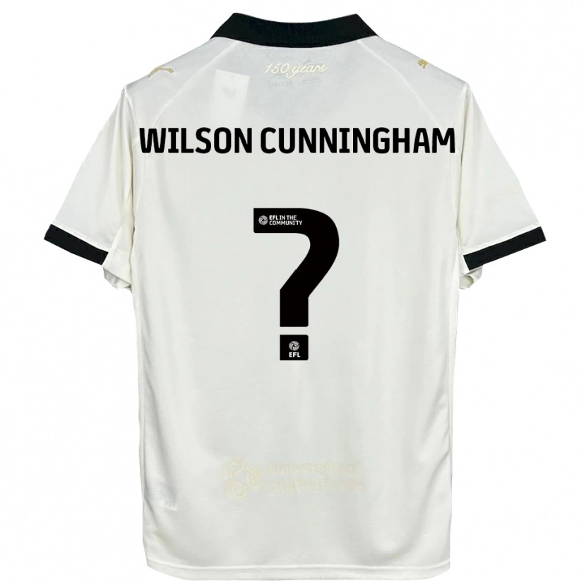 Danxen Homem Camisola Ava Wilson Cunningham #0 Branco Sujo Preto Principal 2025/26 Camisa Brasil