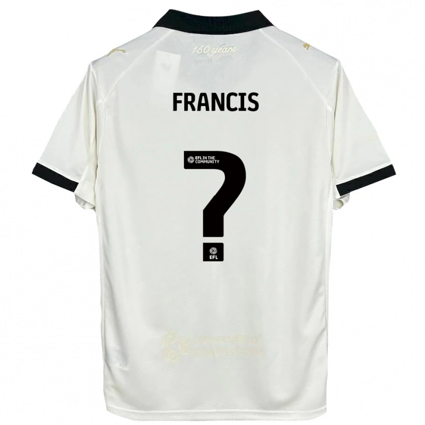 Danxen Homem Camisola Louis Francis #0 Branco Sujo Preto Principal 2025/26 Camisa Brasil