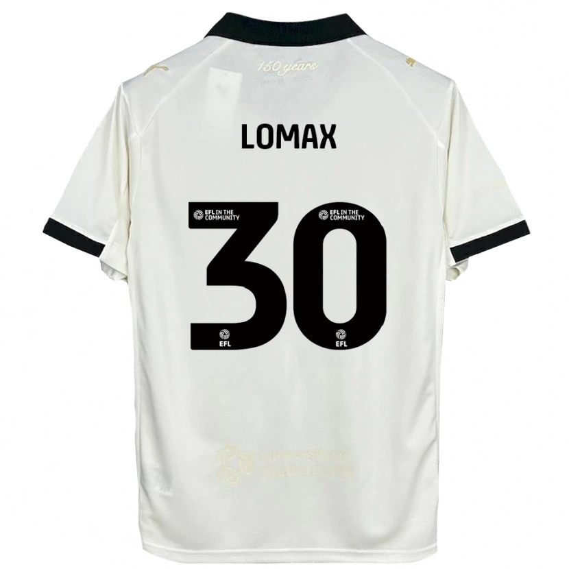 Danxen Homem Camisola Ben Lomax #30 Branco Sujo Preto Principal 2025/26 Camisa Brasil