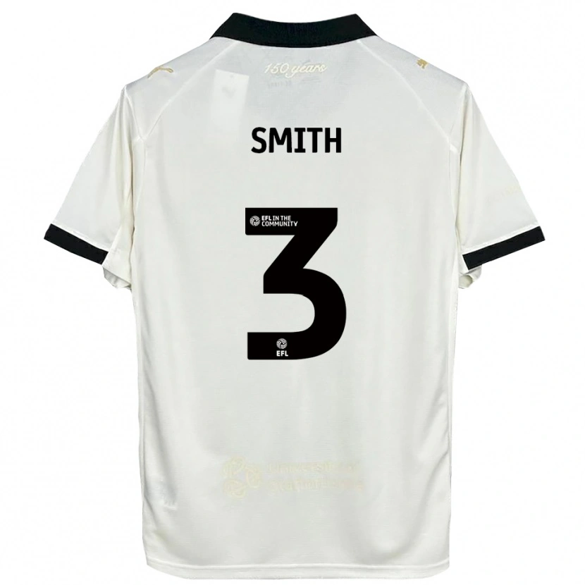 Danxen Homem Camisola Jessica Smith #3 Branco Sujo Preto Principal 2025/26 Camisa Brasil