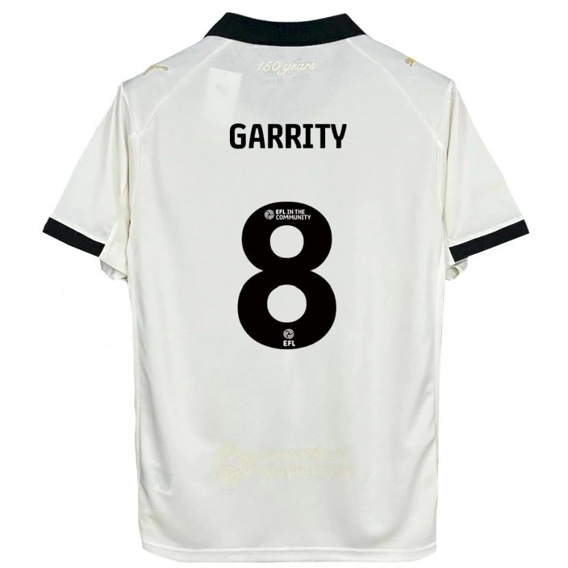 Danxen Homem Camisola Ben Garrity #8 Branco Sujo Preto Principal 2025/26 Camisa Brasil