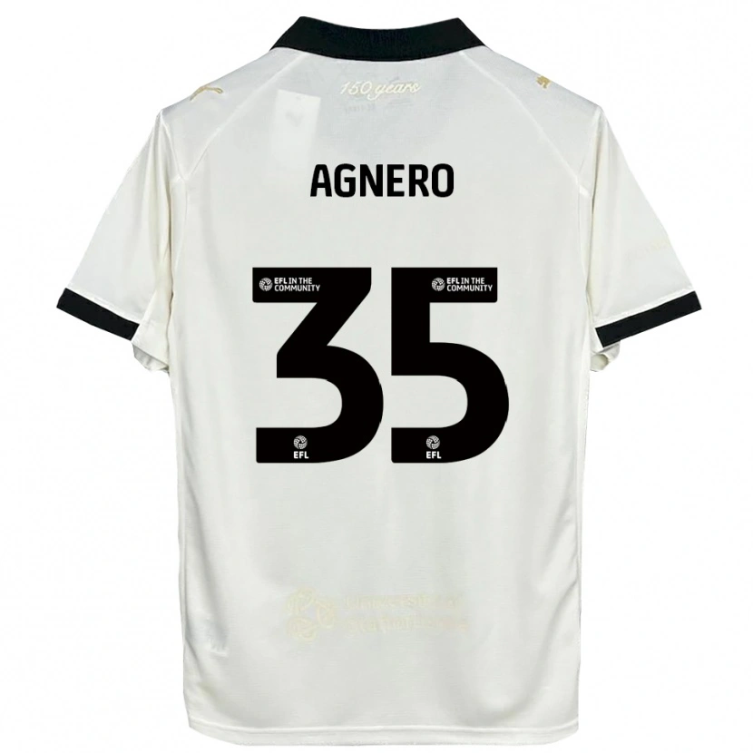 Danxen Homem Camisola Karl Agnero #35 Branco Sujo Preto Principal 2025/26 Camisa Brasil