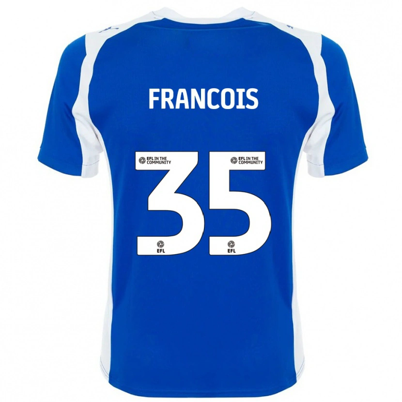 Danxen Homem Camisola Tyrese Francois #35 Azul Branco Principal 2025/26 Camisa Brasil