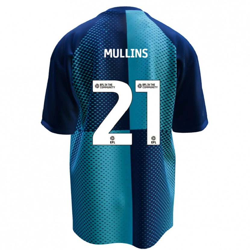 Danxen Homem Camisola Jamie Mullins #21 Azul Azul Celeste Principal 2025/26 Camisa Brasil
