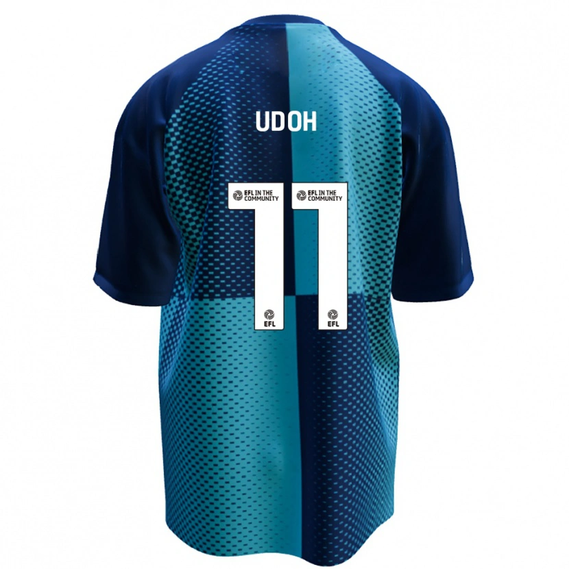 Danxen Homem Camisola Daniel Udoh #11 Azul Azul Celeste Principal 2025/26 Camisa Brasil
