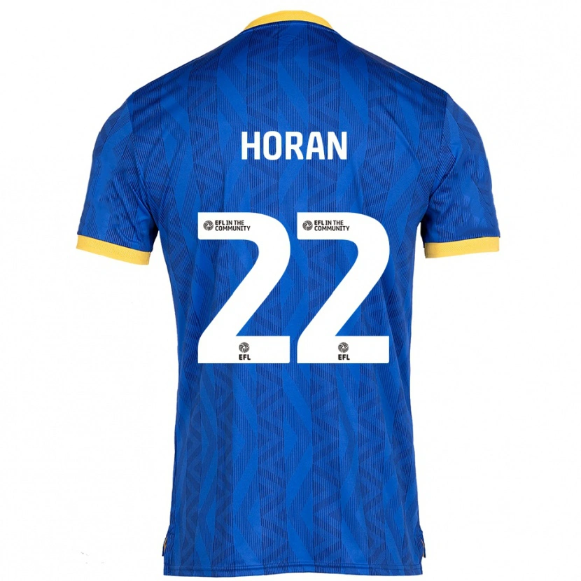 Danxen Homem Camisola Riley Horan #22 Azul Marinho Amarelo Principal 2025/26 Camisa Brasil