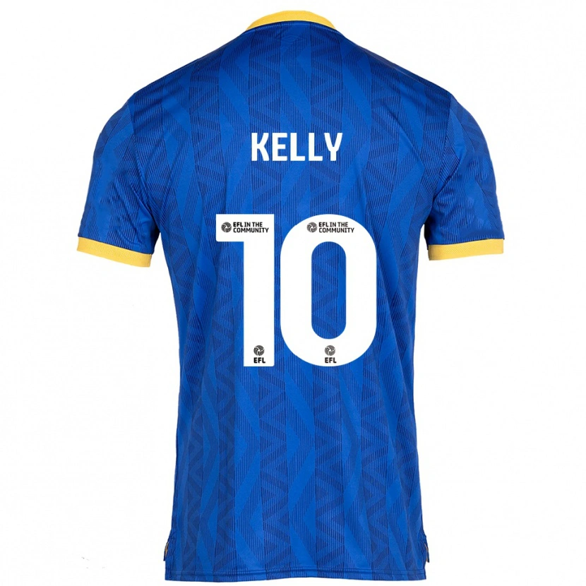 Danxen Homem Camisola Josh Kelly #10 Azul Marinho Amarelo Principal 2025/26 Camisa Brasil