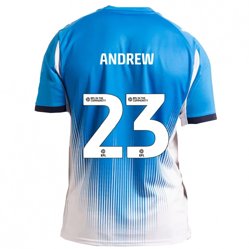 Danxen Homem Camisola Danny Andrew #23 Azul Branco Principal 2025/26 Camisa Brasil