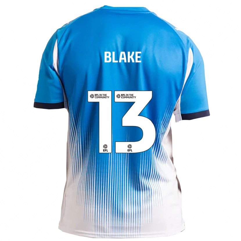 Danxen Homem Camisola Billy Blake #13 Azul Branco Principal 2025/26 Camisa Brasil