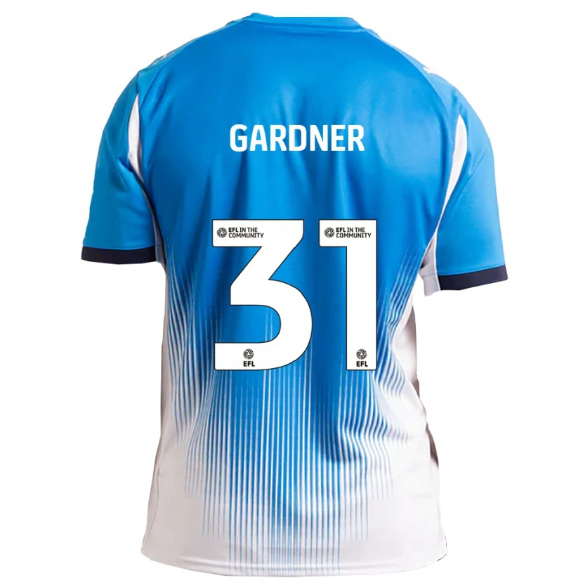 Danxen Homem Camisola Che Gardner #31 Azul Branco Principal 2025/26 Camisa Brasil