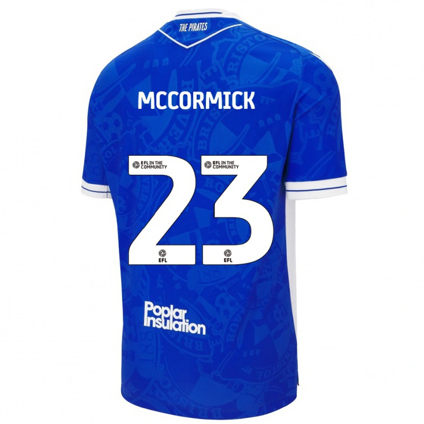 Danxen Homem Camisola Luke Mccormick #23 Azul Branco Principal 2025/26 Camisa Brasil