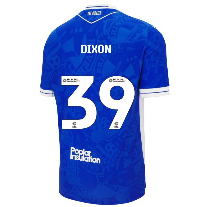 Danxen Homem Camisola Quincy Dixon #39 Azul Branco Principal 2025/26 Camisa Brasil