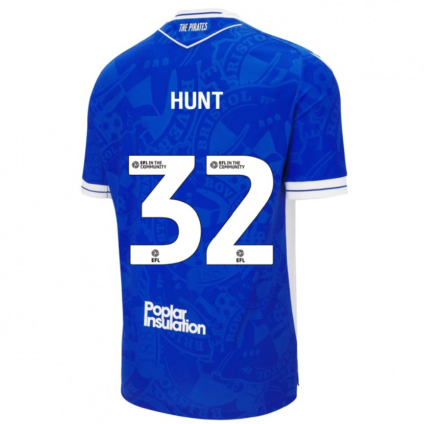 Danxen Homem Camisola Jack Hunt #32 Azul Branco Principal 2025/26 Camisa Brasil