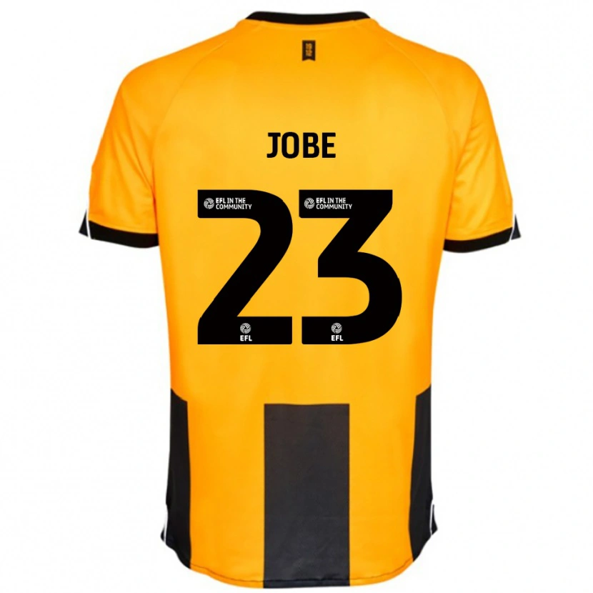 Danxen Homem Camisola Mamadou Jobe #23 Laranja Preto Principal 2025/26 Camisa Brasil