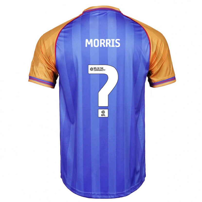 Danxen Homem Camisola Cammron Morris #0 Azul Laranja Principal 2025/26 Camisa Brasil