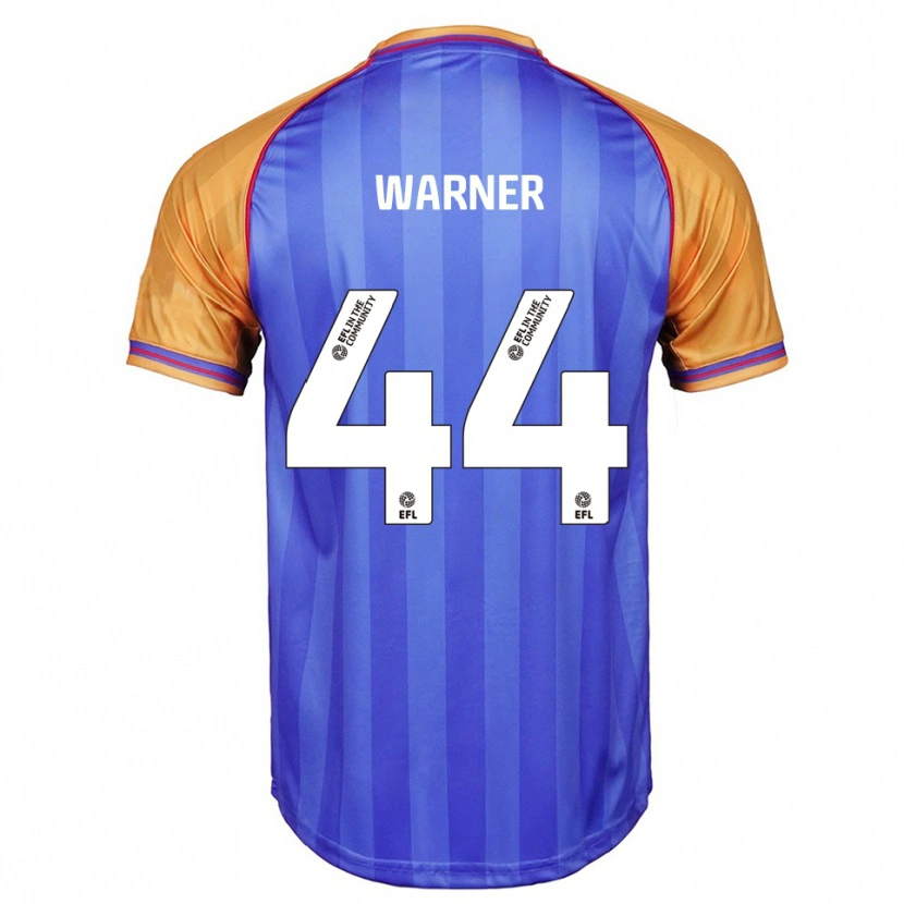 Danxen Homem Camisola James Warner #44 Azul Laranja Principal 2025/26 Camisa Brasil