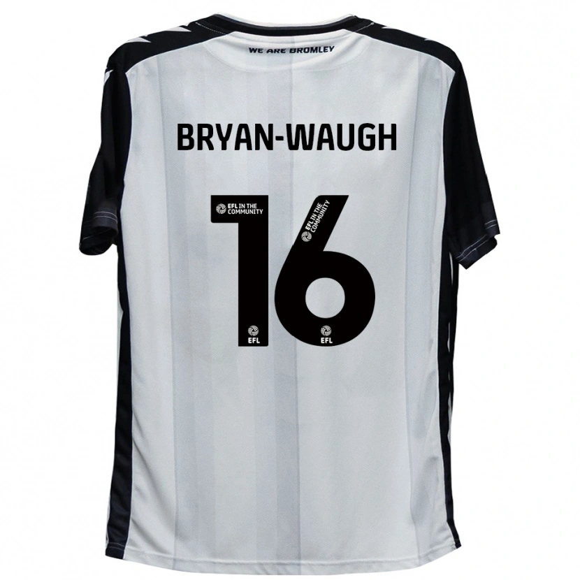 Danxen Homem Camisola Brandon Bryan-Waugh #16 Branco Preto Principal 2025/26 Camisa Brasil