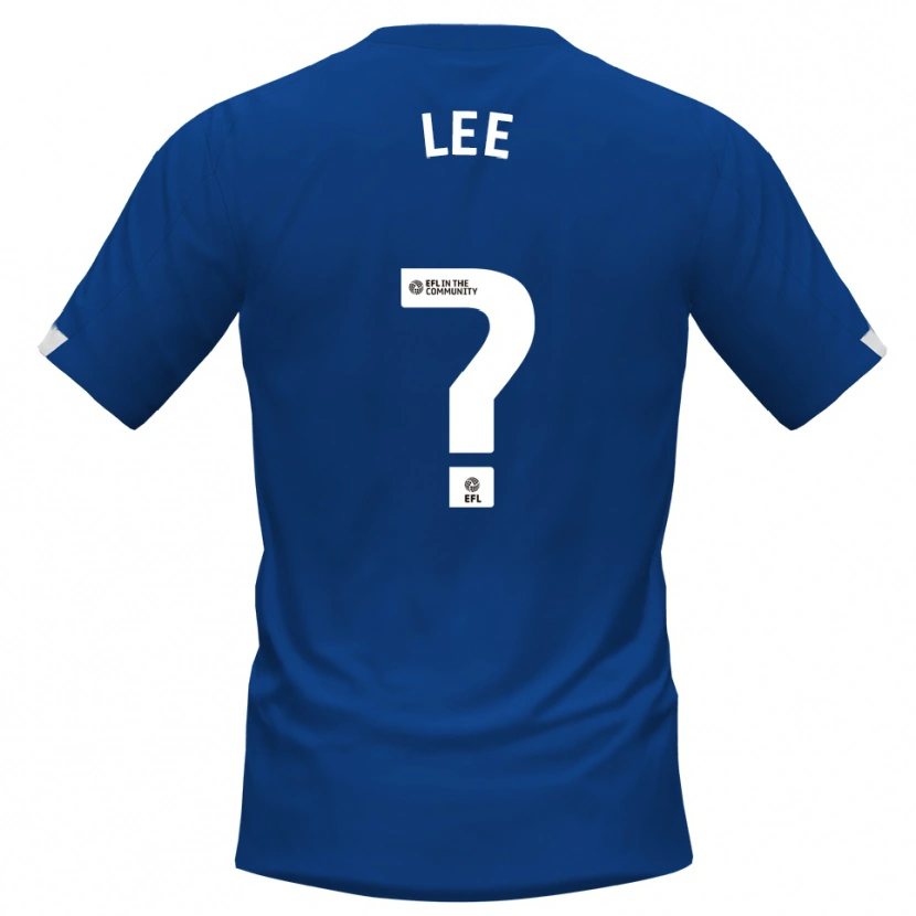 Danxen Homem Camisola Katelin Lee #0 Azul Branco Principal 2025/26 Camisa Brasil