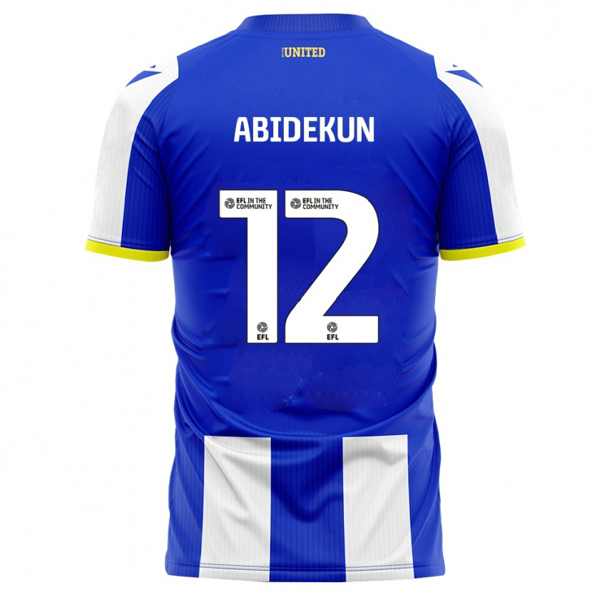 Danxen Homem Camisola Fela Abidekun #12 Azul Branco Principal 2025/26 Camisa Brasil