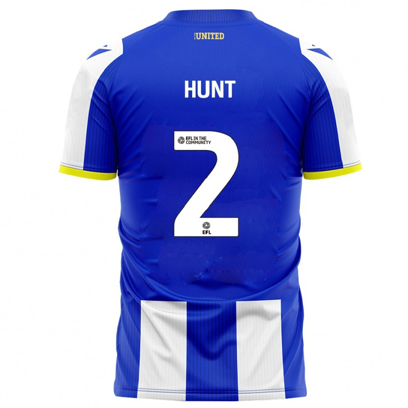 Danxen Homem Camisola Rob Hunt #2 Azul Branco Principal 2025/26 Camisa Brasil