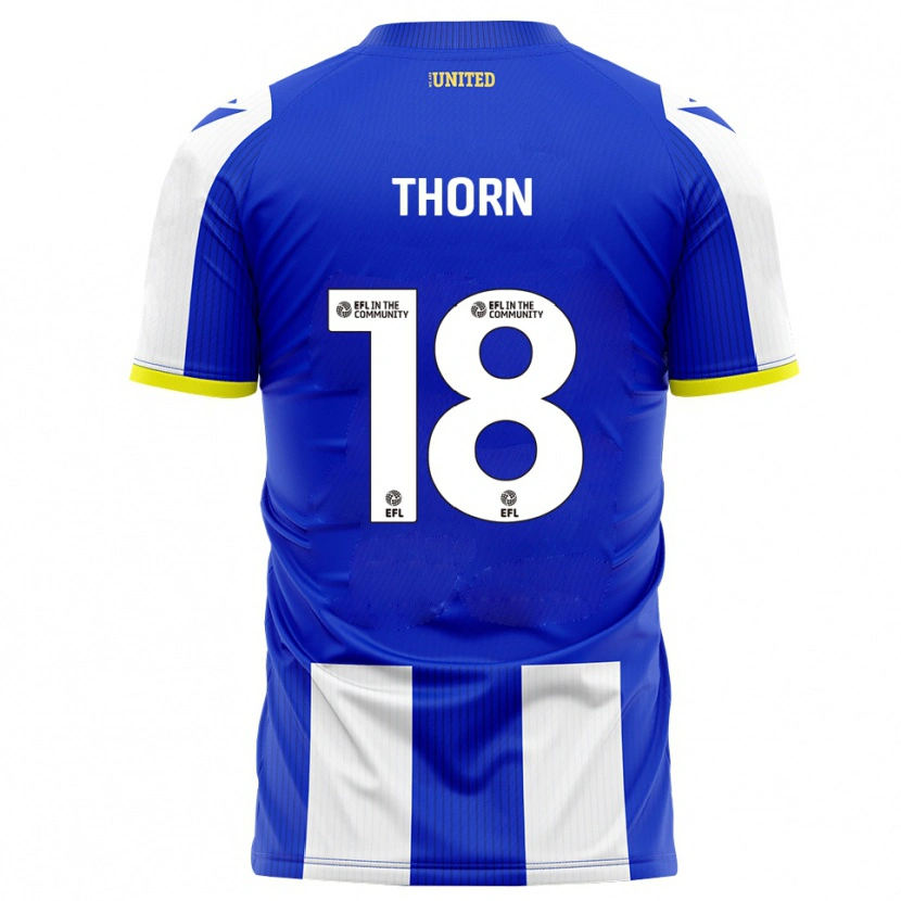 Danxen Homem Camisola Oscar Thorn #18 Azul Branco Principal 2025/26 Camisa Brasil