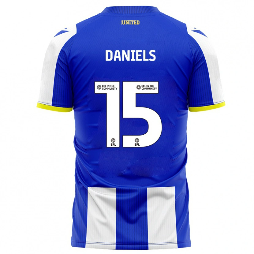 Danxen Homem Camisola Learna Daniels #15 Azul Branco Principal 2025/26 Camisa Brasil