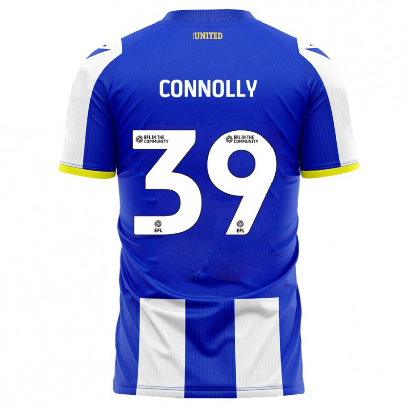 Danxen Homem Camisola Kien Connolly #39 Azul Branco Principal 2025/26 Camisa Brasil