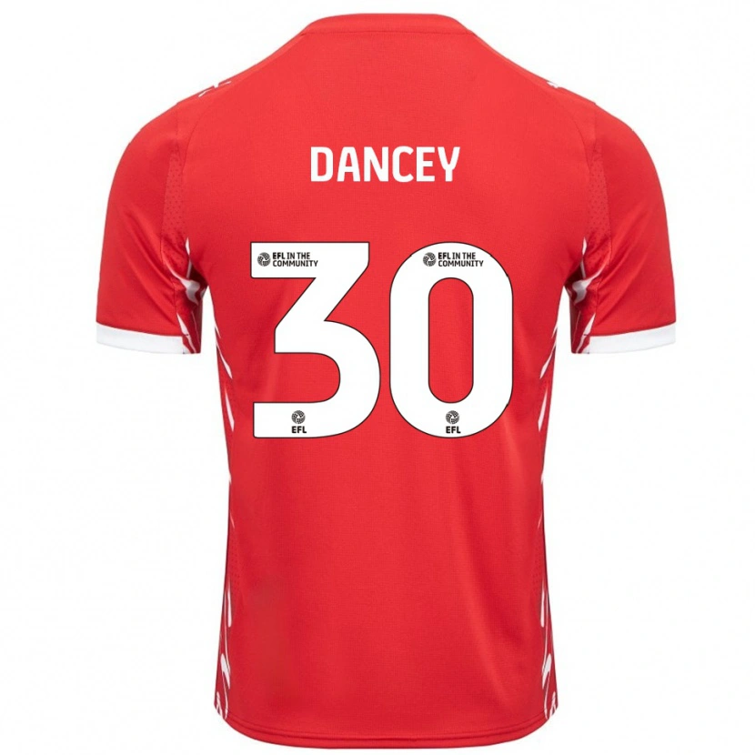 Danxen Homem Camisola Stan Dancey #30 Vermelho Branco Principal 2025/26 Camisa Brasil