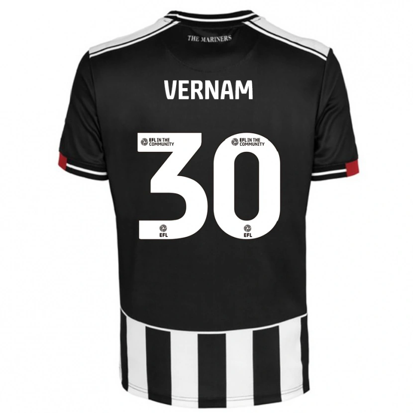 Danxen Homem Camisola Charles Vernam #30 Preto Branco Vermelho Principal 2025/26 Camisa Brasil