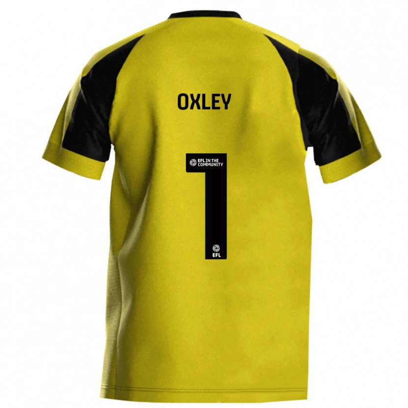 Danxen Homem Camisola Mark Oxley #1 Amarelo Cinza Principal 2025/26 Camisa Brasil