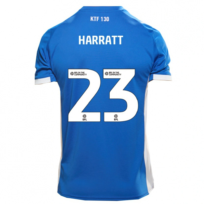 Danxen Homem Camisola Kian Harratt #23 Azul Branco Principal 2025/26 Camisa Brasil