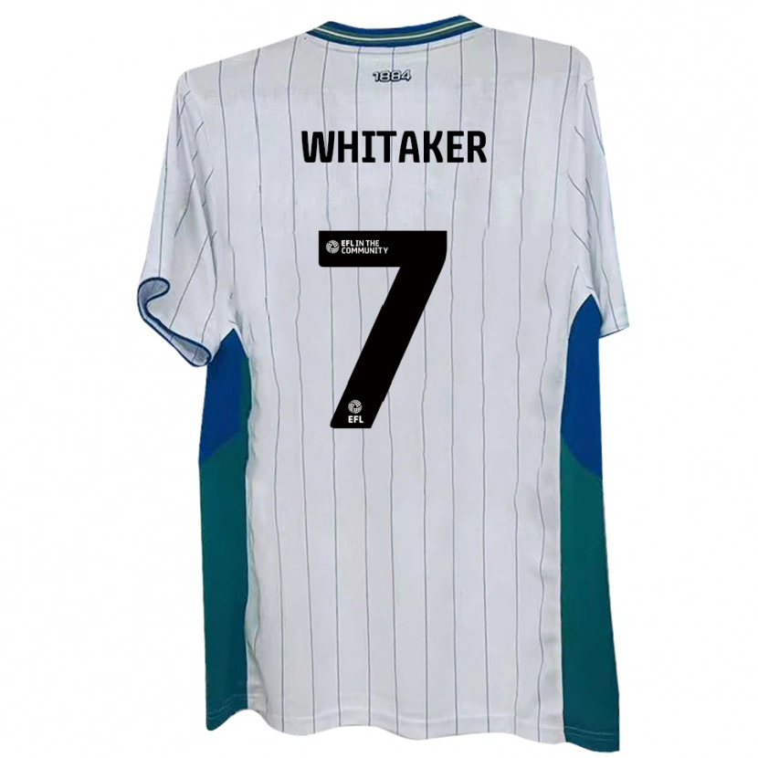 Danxen Homem Camisola Charlie Whitaker #7 Branco Verde Azul Principal 2025/26 Camisa Brasil