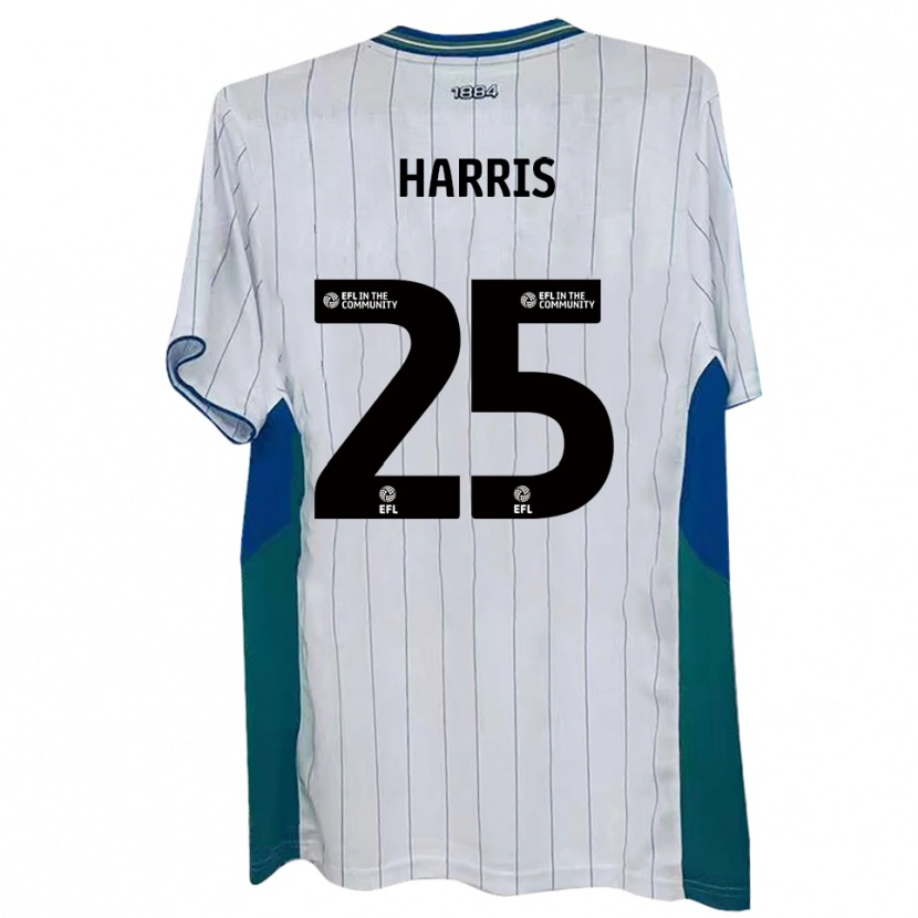 Danxen Homem Camisola Taylan Harris #25 Branco Verde Azul Principal 2025/26 Camisa Brasil