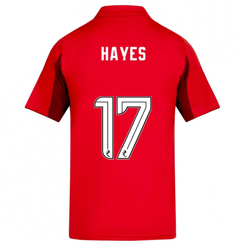 Danxen Homem Camisola Jonny Hayes #17 Vermelho Vinho Principal 2025/26 Camisa Brasil