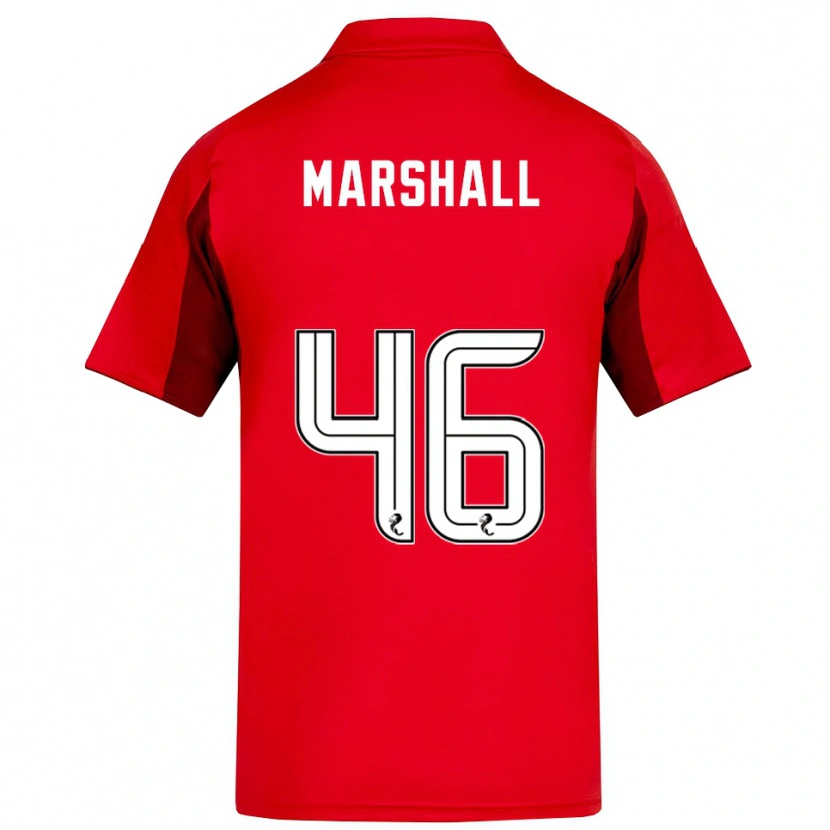 Danxen Homem Camisola Findlay Marshall #46 Vermelho Vinho Principal 2025/26 Camisa Brasil