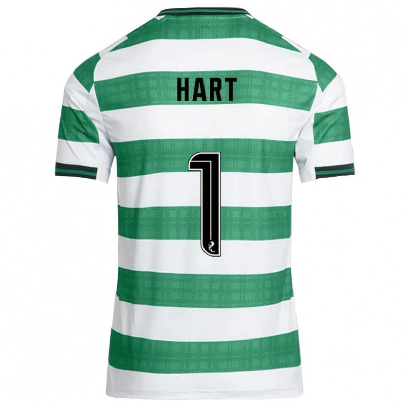 Danxen Homem Camisola Joe Hart #1 Verde Branco Principal 2025/26 Camisa Brasil