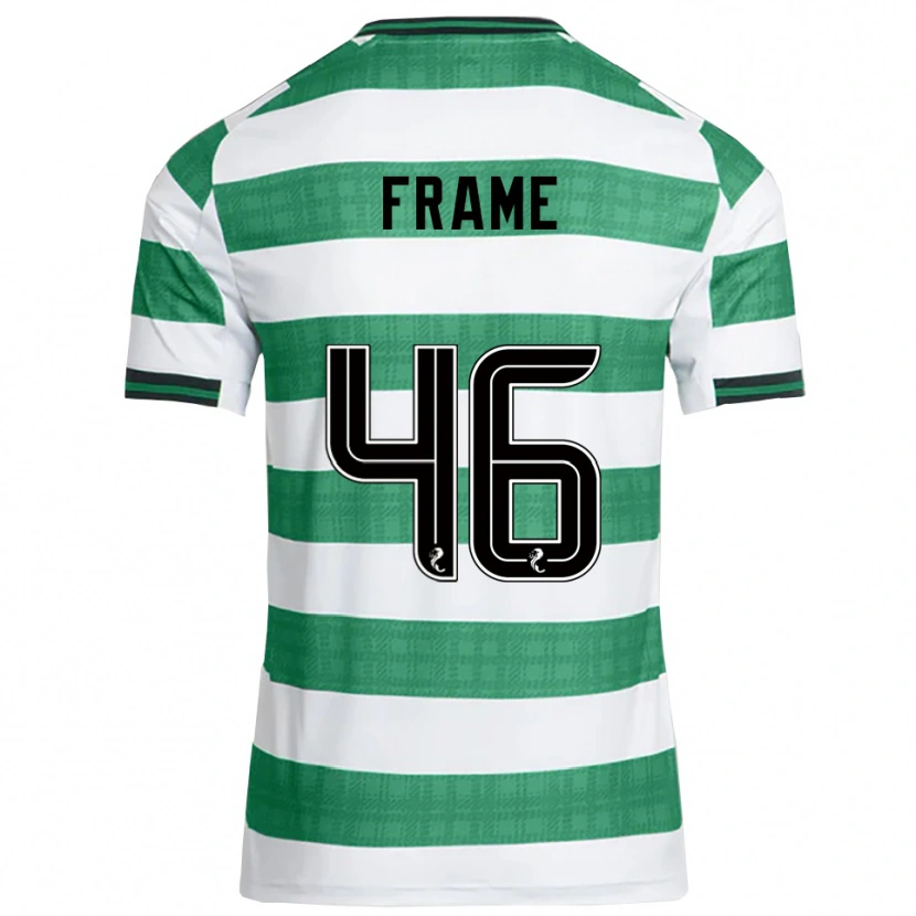 Danxen Homem Camisola Mitchel Frame #46 Verde Branco Principal 2025/26 Camisa Brasil