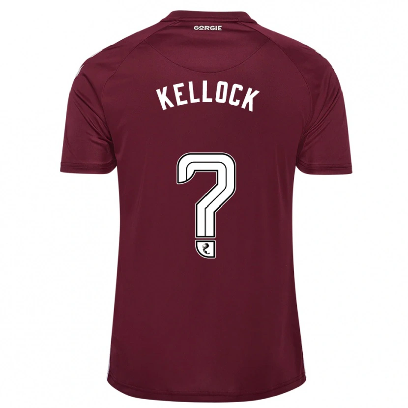 Danxen Homem Camisola Peter Kellock #0 Vinho Branco Principal 2025/26 Camisa Brasil