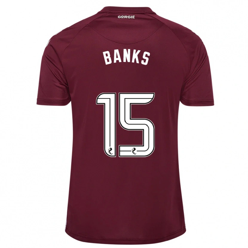 Danxen Homem Camisola Euan Banks #15 Vinho Branco Principal 2025/26 Camisa Brasil