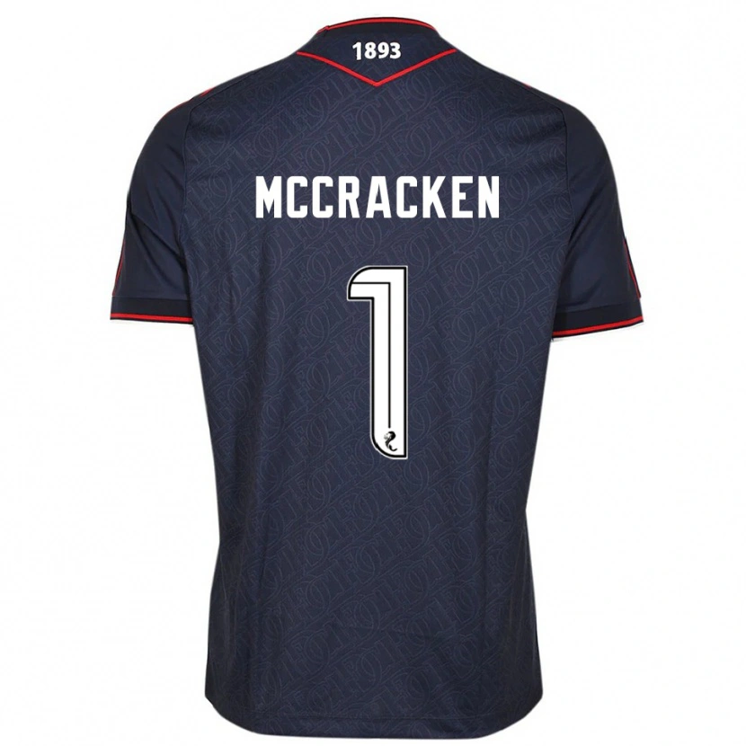 Danxen Homem Camisola Jon Mccracken #1 Azul Marinho Branco Principal 2025/26 Camisa Brasil